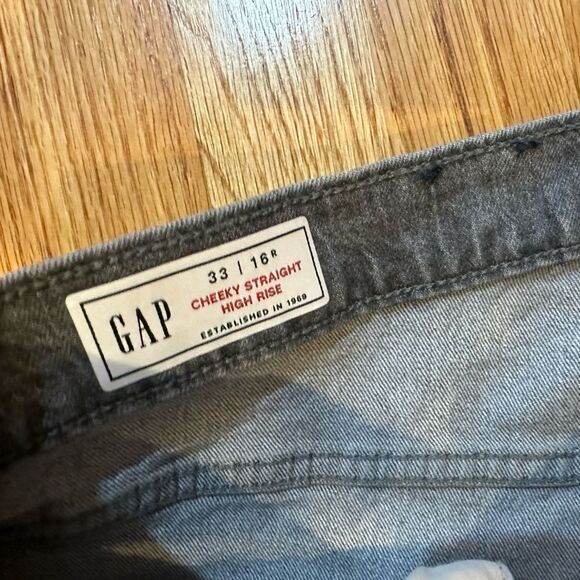 GAP CHEEKY STRAIGHT HIGH RISE JEANS - Picture 4 of 6